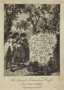 Wyuczona łamigłówka antykwaryczna autorstwa English School