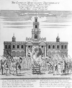 Triumf kupców londyńskich, 1733 r autorstwa English School