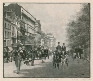 Sezon w Londynie: Piccadilly autorstwa English School