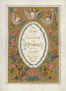 Modlitwa Pańska (kolor lito) autorstwa English School