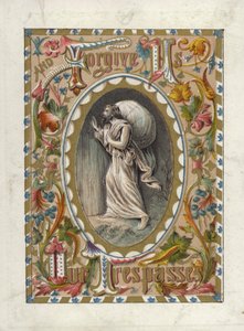 Modlitwa Pańska (kolor lito) autorstwa English School