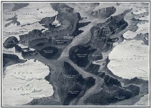 The Lost Titanic – Gdzie leży na Atlantyku, z „Sfery”, 27 kwietnia 1912 (lito) (detal 450820) autorstwa English School
