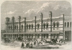 Stacja Ludgate Hill londyńskiego, Chatham i Dover Railway autorstwa English School