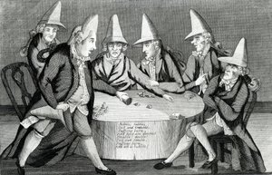 The Macaroni Cauldron, opublikowany przez M. Darly, 1772 (mezzotinta) autorstwa English School