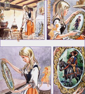 Magiczne Lustro autorstwa English School