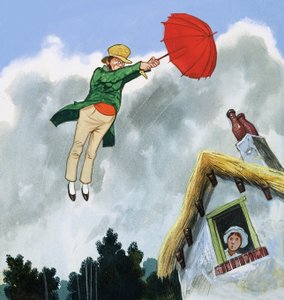 Magiczna parasolka autorstwa English School