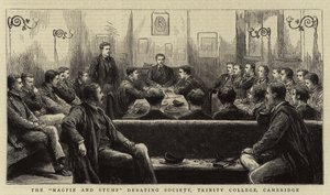 Towarzystwo dyskusyjne „Sroka i Kikut”, Trinity College, Cambridge autorstwa English School