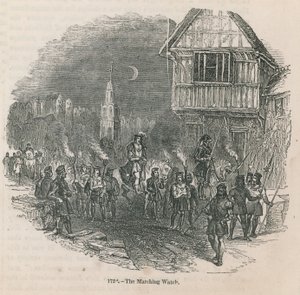 Maszerująca Straż autorstwa English School