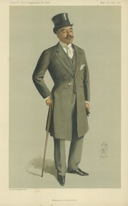 Markiz de Soveral, rysunek z magazynu Vanity Fair, 13 listopada 1912 r. autorstwa English School