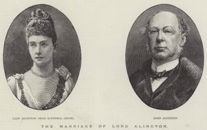 Wesele Lorda Alingtona (grawerowanie) autorstwa English School