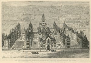 Szpital Marylebone, Ladbroke Grove Road, Notting Hill autorstwa English School