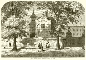 Szkoła-Dom Marylebone w 1780 r. autorstwa English School