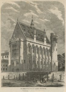 Nowa biblioteka prawnicza w Średniej Świątyni autorstwa English School