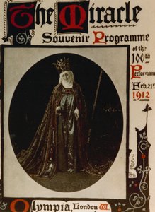 Cud wyprodukowany w Olimpii przez Maxa Reinhardta w 1912 roku w obsadzie 1500. Program autorstwa English School