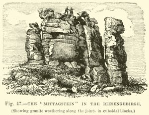 Mittagstein w Karkonoszach autorstwa English School