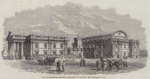 Montgomery Memorial Building w Lahore (grawerowanie) autorstwa English School