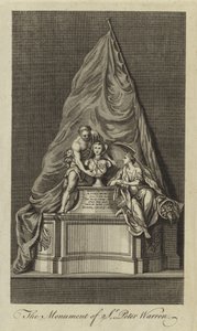 Pomnik Sir Petera Warrena autorstwa English School
