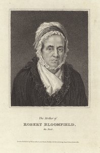 Matka Roberta Bloomfielda, poety (rycina) autorstwa English School