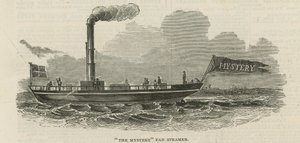 Parowiec z wentylatorem Mystery autorstwa English School