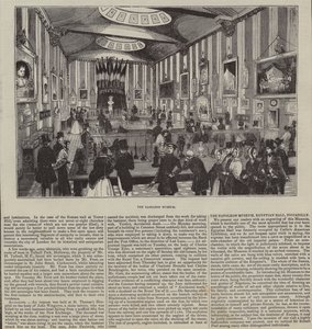 Muzeum Napoleona, Sala Egipska, Londyn (rycina) autorstwa English School