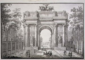 Bramy Narwy, Sankt Petersburg (lito) autorstwa English School