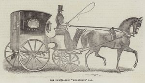 Nowy patent Kabina „Quartobus” (grawerowanie) autorstwa English School