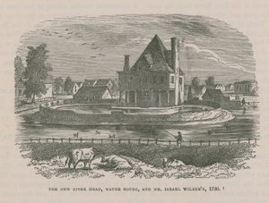 New River Head, Water House i pan Israel Wilkess, 1730 r autorstwa English School