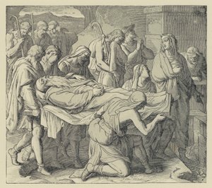 Nadchodzi noc (grawerunek) autorstwa English School