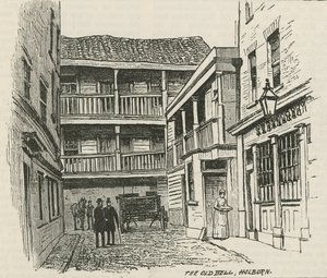 Stary Dzwon, Holborn, Londyn autorstwa English School
