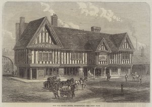 The Old Crown House, Birmingham (grawerowanie) autorstwa English School
