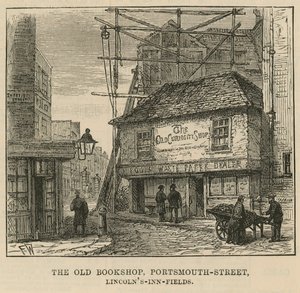 Stary sklep z osobliwościami, Portsmouth Street, Lincolns Inn Fields autorstwa English School