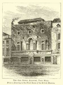 Stara Akademia Królewska, Pall Mall autorstwa English School