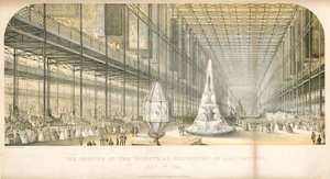 Otwarcie Wielkiej Wystawy, 1851 autorstwa English School