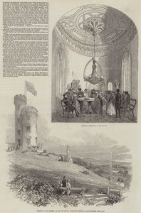 Otwarcie Mathew i City of London Temperance Tower (grawerowanie) autorstwa English School