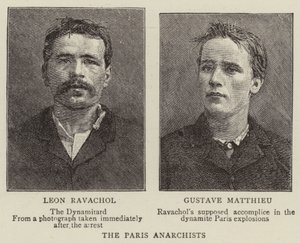 Anarchiści paryscy (rycina) autorstwa English School