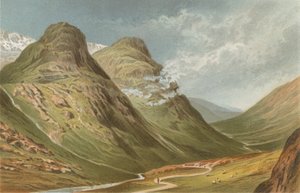 Przełęcz Glencoe autorstwa English School