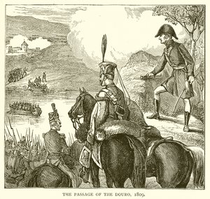 Pasaż Douro, 1809 autorstwa English School