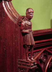 Handlarz Swaffham, c.1462 (drewno)