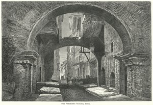 Peschiera Vecchia, Rzym (rycina) autorstwa English School