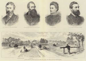 Morderstwa w Phoenix Park (rycina) autorstwa English School