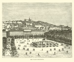 Miejsce Bellecour autorstwa English School