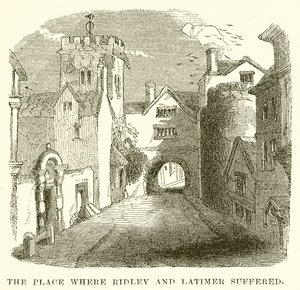 Miejsce, w którym ucierpieli Ridley i Latimer