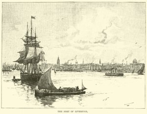 Port w Liverpoolu autorstwa English School