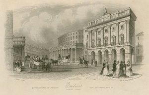 Kwadrant, Regent Street, Londyn autorstwa English School