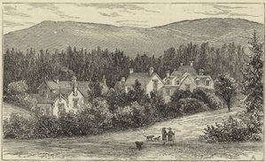 Królowa w Balmoral autorstwa English School