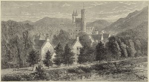 Królowa w Balmoral autorstwa English School