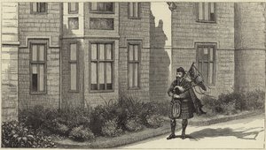Królowa w Balmoral autorstwa English School