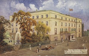 Hotel Regent, Royal Leamington Spa, Warwickshire autorstwa English School