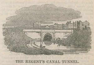 Tunel Regents Canal, Islington, Londyn autorstwa English School