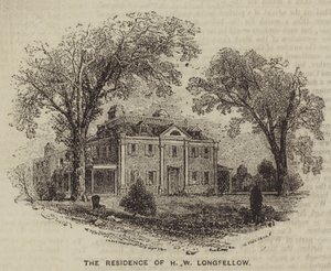 Rezydencja HW Longfellow (rycina) autorstwa English School